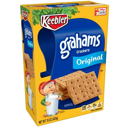 Keebler Graham Original snack Crackers 15 oz tray