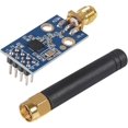 thumbnail image 2 of Module Sans Fil CC1101 avec Antenne SMA, 315/433/868/915MHZ, Zigbee, Module Émetteur-Récepteur Sans Fil pour Arduino Raspberry Pi (4), 2 of 7