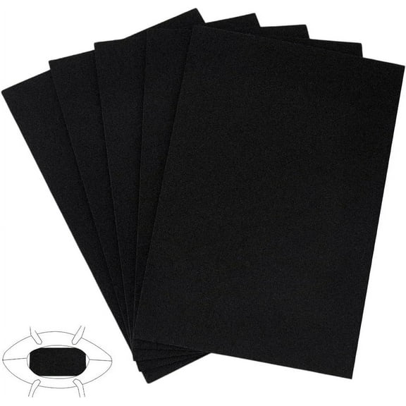 4pcs Felt Bag Base Shaper Black Insert Bag Bottom Rectangle Purse Bottom Insert Bag Liner Board