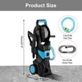 thumbnail image 2 of Electric Pressure Washer 4000 PSI Power Washing Machine High Power Washer With 33ft Pressure Hose for Home Patio Garden Car Furniture, 2 of 8