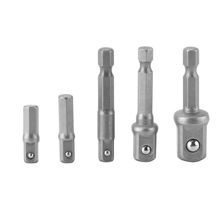 

Socket Bit Adapter Socket To Bit Adapter Durable For Standard Drill Chuck Electric Screwdriver Screwdriver Quick - Change