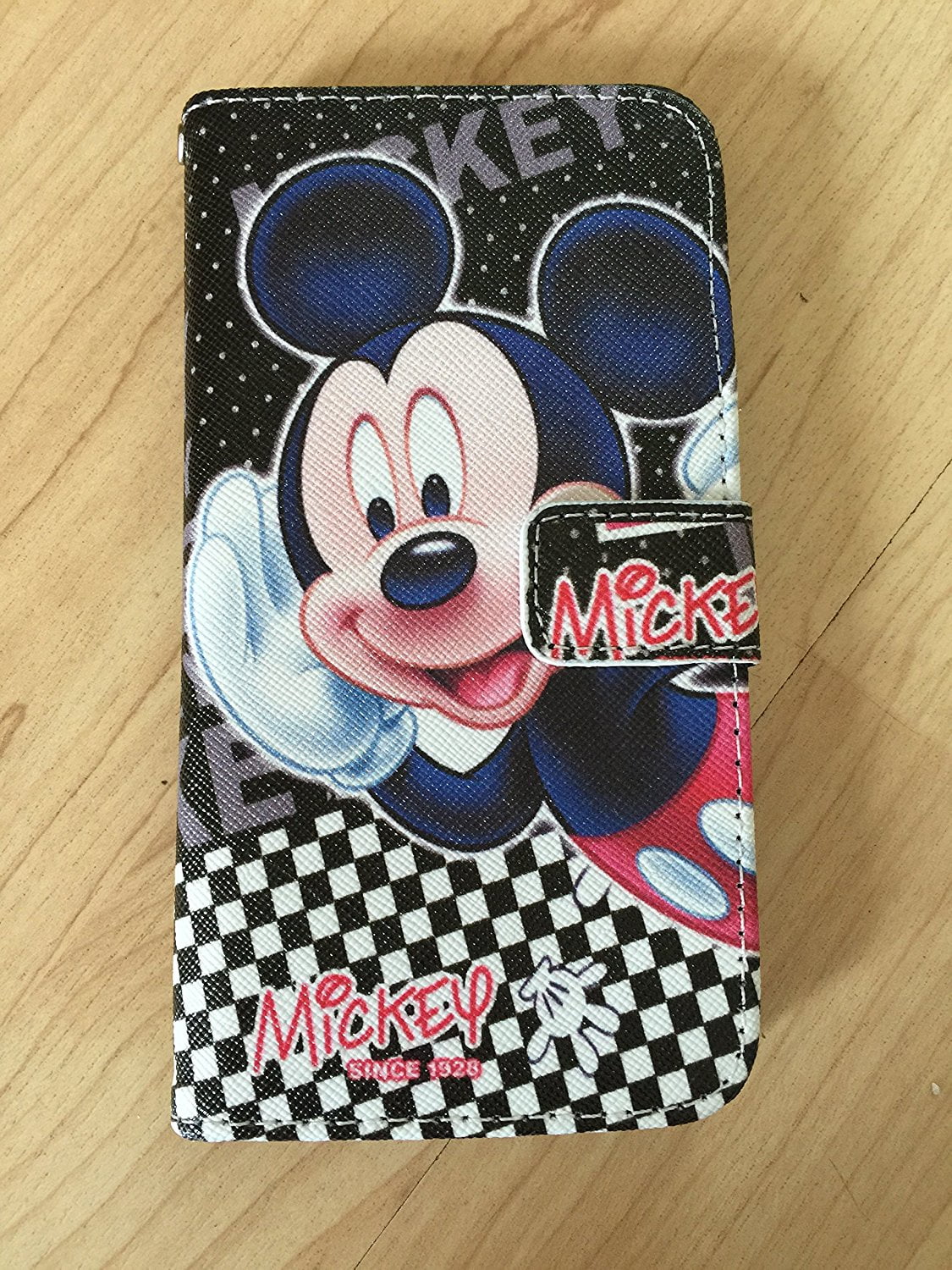 Galaxy S7 Edge Mickey Mouse Flip Stand Wallet Case For Samsung