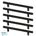 thumbnail image 3 of Liberty P01026Z-FBA Flat Black Bar Cabinet Drawer Pull Knob 5 1/16" Centers 5 Pack, 3 of 7