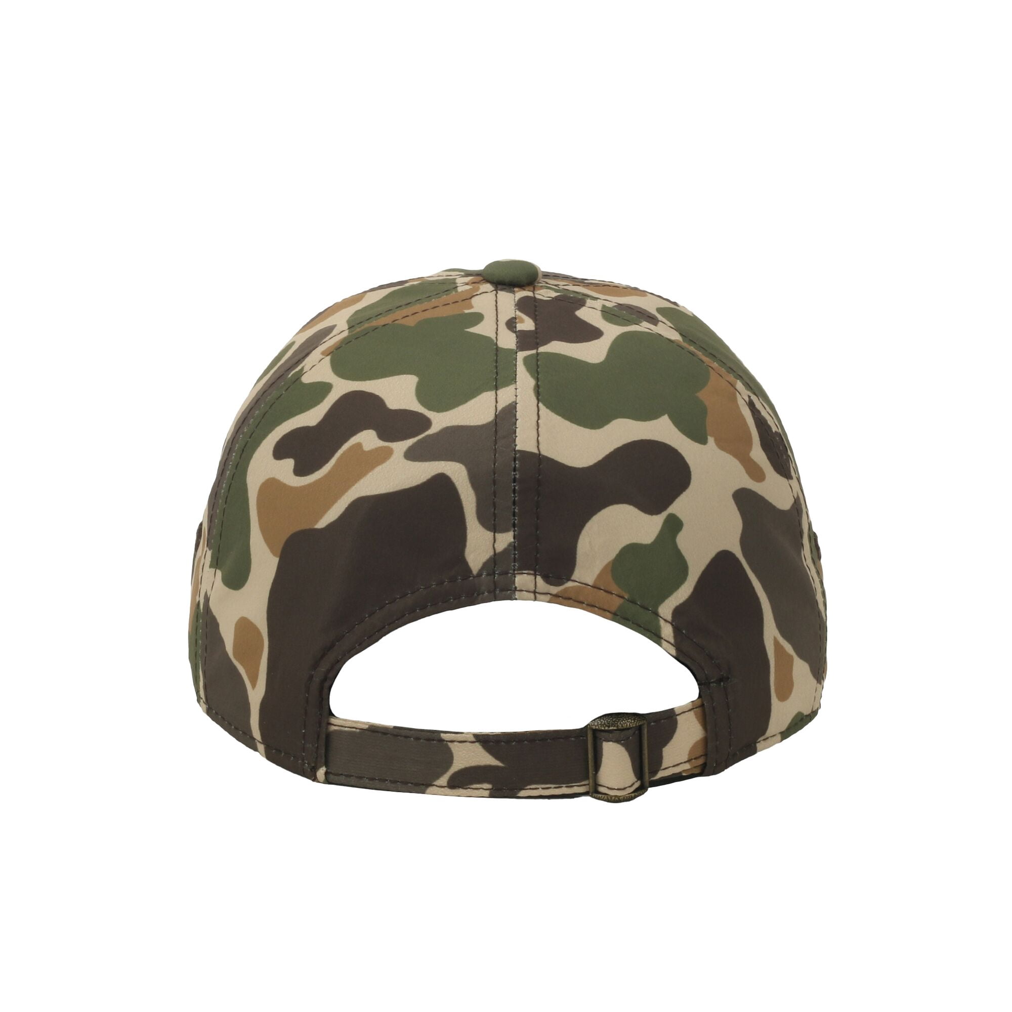 Outdoor Cap Woodland Camo Dad Hat – Unstructured Low Profile, Tuck Closure, One Size