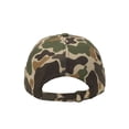 thumbnail image 5 of Outdoor Cap Woodland Camo Dad Hat – Unstructured Low Profile, Tuck Closure, One Size, 5 of 8