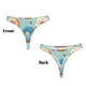 thumbnail image 3 of Balery Colorful Donut Tangas de Algodón para Mujer con Estampado – Ropa Interior Sexy, Transpirable, G-string-X-Small, 3 of 6