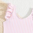 thumbnail image 7 of Gubotare Swimsuit Girl Girls 2025 Swimwear One Piece Swimsuit Kids Ruffle Padded Bathing Suits 5T (Pink,5 Years), 7 of 7