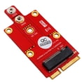 thumbnail image 1 of Adaptateur M.2 Key B vers Mini PCI-E mPCIe pour Module 3G / 4G / 5G Supporte Carte Type 3042/3052 Dimension M2 Key B, 1 of 5