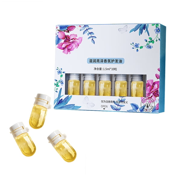 Aceite capilar con aceites esenciales, solución de cuidado capilar 50 ml