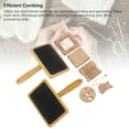 thumbnail image 4 of Wool Blending Board Carding Brush Set, Angle Meter Knitting Gauge Set Yarn Ruler  for Coats Sweaters Felt Carpets, 4 of 7