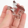 thumbnail image 4 of Harpily Popsicles Molds 8pcs Set Stainless Convenient Mini Cookie Cutters Christmas 3d Baking Holiday Cookie DIY Cutter Adorable Cookie Baking Candy Silver, 4 of 9