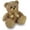 beige, variant on Plushland Sitting Bear Stuffed Animal with Bow-Ties,Plush Teddy Bear Toys for Kids & Adults Mother's Day Valentine Birthday