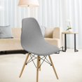 thumbnail image 3 of Funda para asiento de silla Macarena Sin brazos Gris claro, 3 of 8