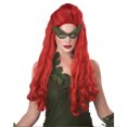 thumbnail image 1 of Perruque Beauté Léthale Poison Ivy Sexy Batman Méchant Mère Nature Costume Adulte Rouge, 1 of 2