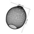 thumbnail image 4 of BESTYASH Mesh Lamp Shade Pendant Light Black Iron 1Set Geometric Design For Lamp Protector, 4 of 5