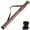 Brown, variant on GSE Games & Sports Expert 1x1 Hard Leatherette Billiard Cue Case. Pool Cue Stick Carrying Case, Billiard Pool Cue Accessories (5 Colors Available)