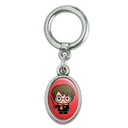 Harry Potter Cute Chibi Character Shoe Sneaker Shoelace Oval Charm Jewelry