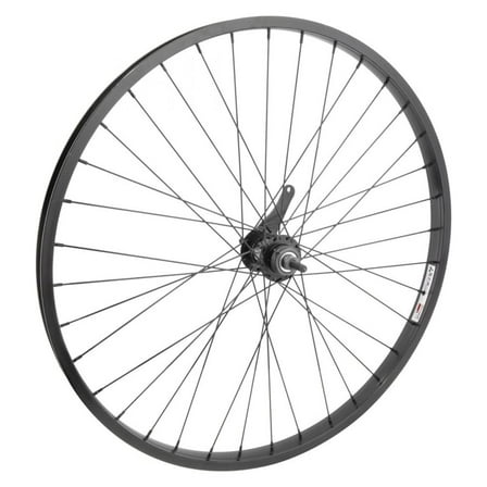 Wheel Master Rear 26 x 1.75/2.125, WEI-AS7X, Black, 36H, 14g Blk Spokes