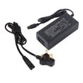 thumbnail image 1 of Adaptador de corriente, cargador seguro de batería de litio para patinete eléctrico de equilibrio con enchufe británico, 1 of 5