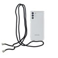 thumbnail image 1 of Corner Bumper Frame Tpu Phone Shockproof Cover Case With Lanyard For Samsung Galaxy S21 Plus 5g, 1 of 2
