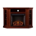 thumbnail image 3 of SEI Furniture Ponoma Convertible Electric Fireplace Cherry, 3 of 17