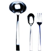 MINGFENG Metallic Elica 3 Pcs Serving Set Tableware, Dishwasher Safe Cutlery