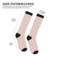 thumbnail image 2 of Lsque Rabbit Pattern Sport Compression Socks for Men & Women 15-20 mmHg Knee High Nurse Pregnant Running Medical and Travel Athletic, 2 of 6