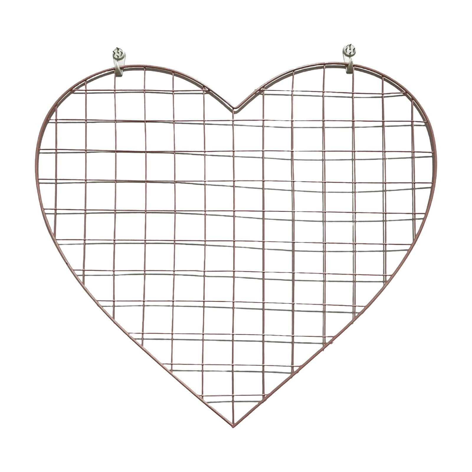 Wall for Photo Display Storage Organizer Picture Holder with Hooks Wire