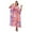 Pink, variant on Kaftan Dresses for Women Plus Size Swimsuit Cover up Caftans Vneck Moo moo Dresses Loose Loungewear
