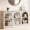 Distressed White, variant on Finmind Wooden Narrow Entryway Table with 3-Tier Storage Shelf, 63" Long Modern Farmhouse Sofa Console Table for Hallway, Living Room, Entrance, or Bedroom