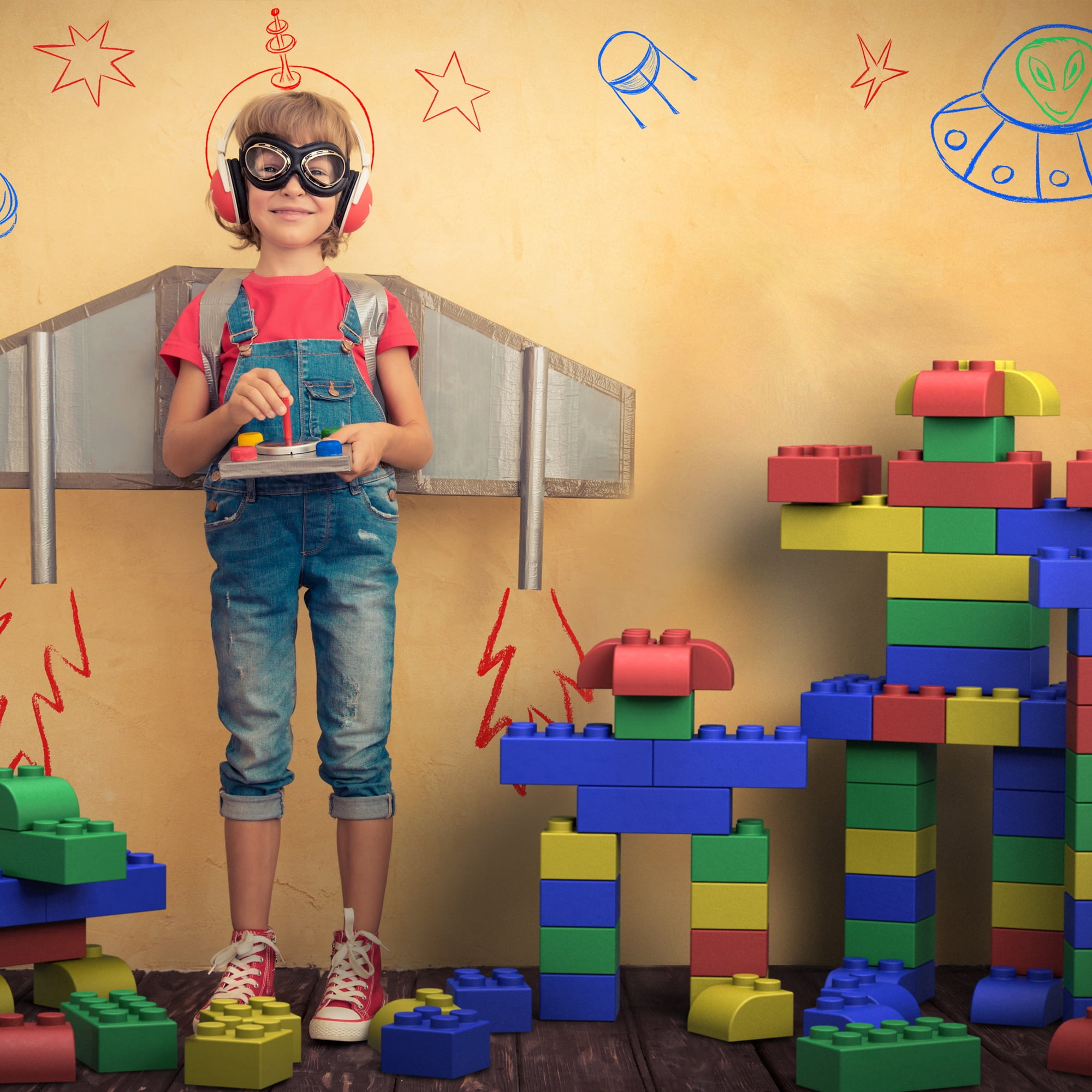 Colossal Blocks Jumbo Soft Building Blocks (12 pieces)