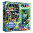 thumbnail image 2 of RoseArt Soft Touch 1000-Piece Cat Flowers Adult Interlocking Jigsaw Puzzle, 2 of 4