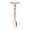 Rose Gold, variant on TUITOONM Eye Massage Stick & Cream Applicator 4 Inch Alloy Beauty Tool for Dark Circle Reduction, Hygienic Serum Application & Facial Massage, Rust-Proof Design