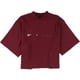 thumbnail image 1 of Reebok Womens Daytona Experiment Graphic T-Shirt maroon XS, 1 of 2