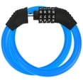 thumbnail image 4 of Security Bike Lock 4 Digit Resettable Combination Cable Lock For Bicycle, 2 Feet X 1/2 Inch, 4 of 7