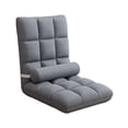 thumbnail image 2 of Silla de Suelo con Respaldo, Silla para Juegos, para Ver Televisión, Dormitorio, Lectura, Transpirable, Cómoda, para Juegos, Tapizada, Sillón Reclinab, 2 of 8