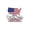 1pcs, variant on Fountwell Patriot Flag Metal Car Emblem – 3D "We The People" Red & Blue Badge for Automotive, Truck, SUV, Motorcycle