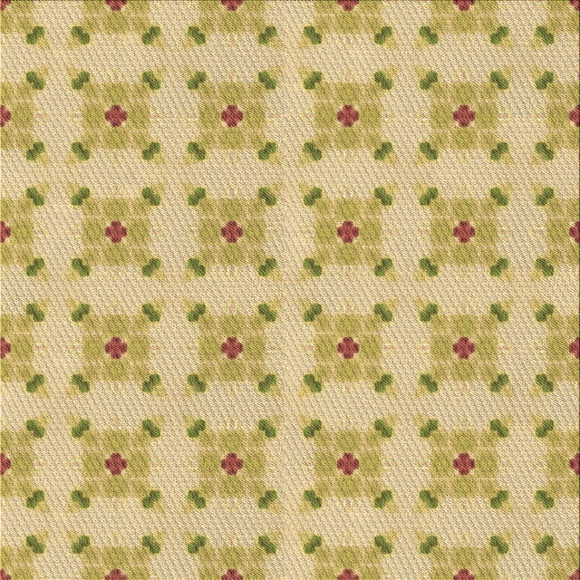 Ahgly Company Machine Washable Indoor Square Transitional Caramel Brown Area Rugs, 5' Square