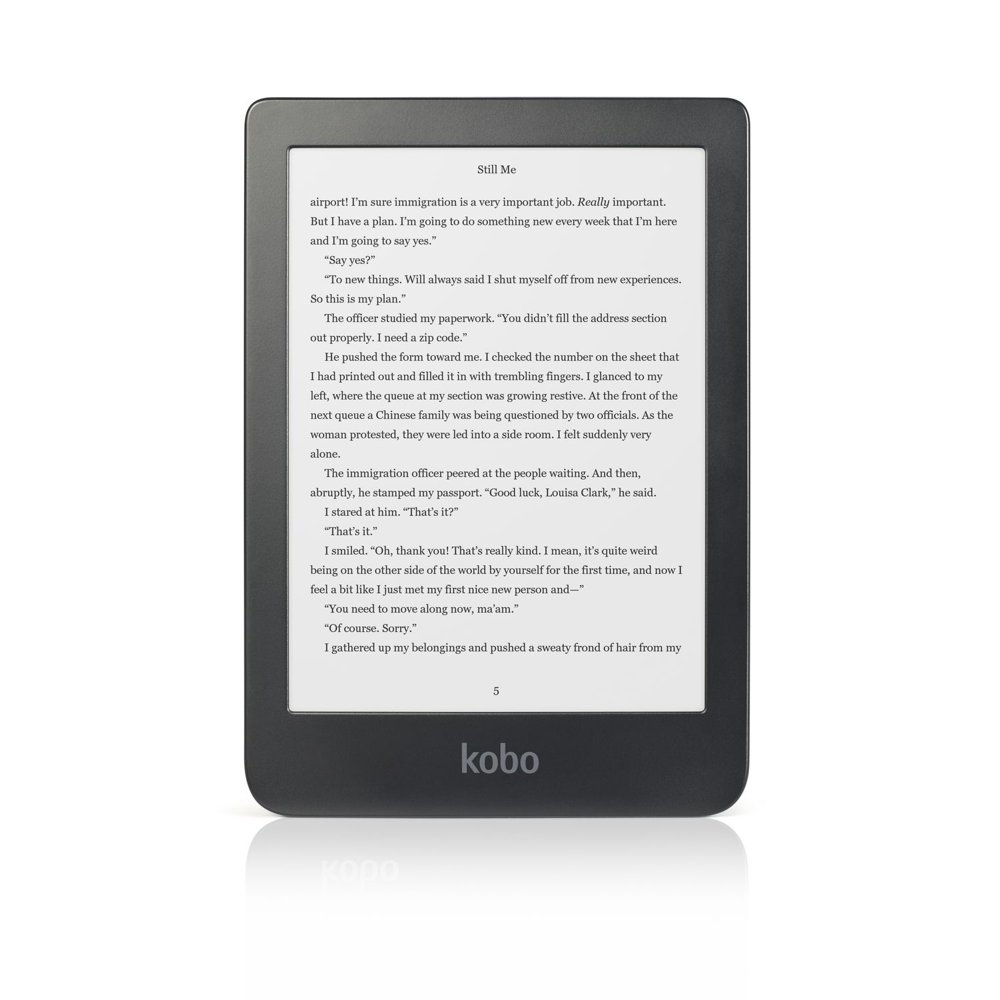 Refurbished Kobo N249KUBKKEP Clara HD 6" Digital eReader with
