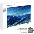 thumbnail image 4 of Night Sky Hill 1000 Pieces Jigsaw Puzzles for Adults Family Happy Gift Idea Rustic Farmhouse Decor, Natural Landscape Wall Decor for Bedroom Living Room 30.7"x20.8", 4 of 8