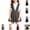 Gray, variant on YOUYEDIAN Back to School Uniform Dresses for Girls Sleeveless V Neck Pleated Dress
