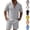 Black, variant on CHUMUD Mens Linen Shorts 2 Piece Summer Outfits Short Sleeve Shirts Casual Sets Everyday Beach Vacation