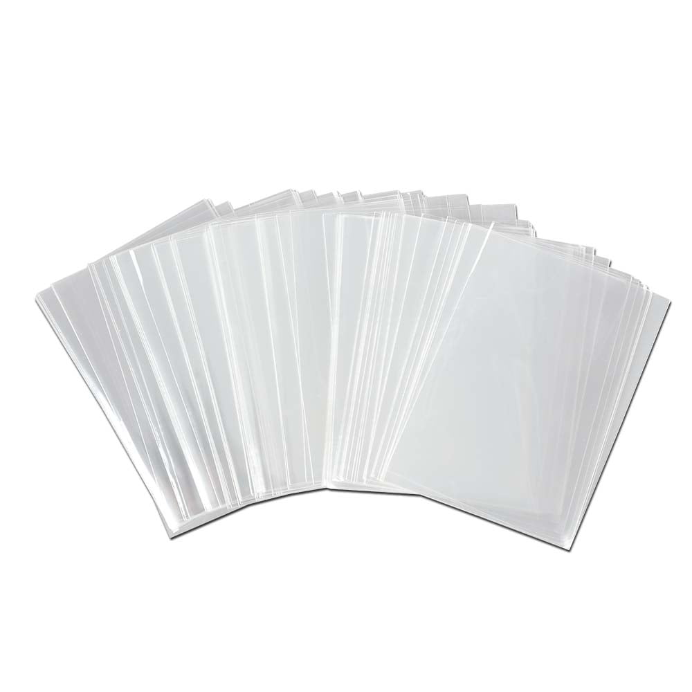 CROSSDESIGN Card Toploaders & Soft Sleeves 100Pcs Clear