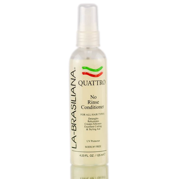 Size : 4.23 oz , La-Brasiliana Due Keratin & Collagen Conditioner , La Brazil , Hair Scalp - Pack of 2 w/ SLEEK Teasing Comb