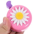 thumbnail image 2 of BESTOYARD 2Pcs Red Chrysanthemum Shaped Bike Bell Easy Install Cycling Accessory, 2 of 6