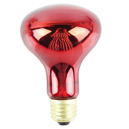 

FANCY R80 Infrared Bulb 100W Infrared Pet Bulb Heat Providing Infrared Bulb with 300LM Luminous Flux E27 Screw Mouth for Pet Indoor