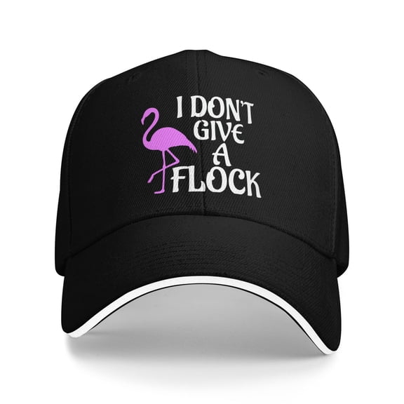 I Don'T Give A Flock Men Women Sandwich Cap Classic Baseball Capunisex Adjustable Casquette Dad Hat