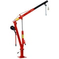 thumbnail image 5 of Olurrisa Hydraulic Pickup Truck Crane with Hand Winch , Pickup Truck Bed Hoist Jib Crane- 2000-Lb. Capacity Red, 5 of 9