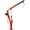 Red, variant on Hydraulic Pickup Truck Crane with Hand Winch , Pickup Truck Bed Hoist Jib Crane- 2000-Lb Capacity Hydraulic Pickup Truck Crane with Hand Winch
