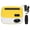 Yellow and White - EU Plug, variant on YAHHU Mini Projector LED WiFi USB Connection 1080P Inbuilt Speaker Portable Projector US Plug 100-240V, Yellow and White, 4.49 inches / 11.4 cm
